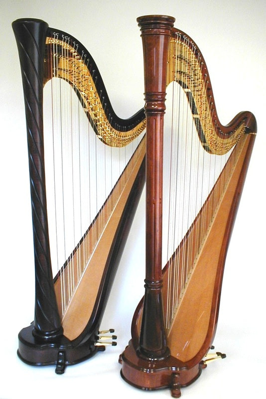The Canterbury 47 String Pedal Harp