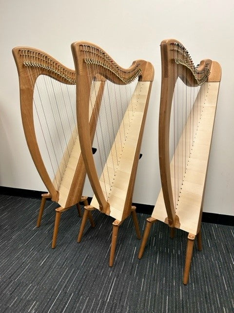 Pilgrim Skylark 34 String Lever Harp - Various Wood finishes