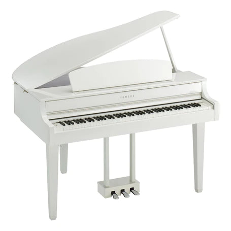 Yamaha CLP-765GP Clavinova Digital Grand Piano Polished White