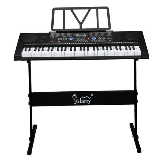 Glarry GEP-102 61 Key Portable Keyboard with Piano Stand